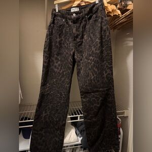 Abercrombie & Fitch Brown High-Rise Pants